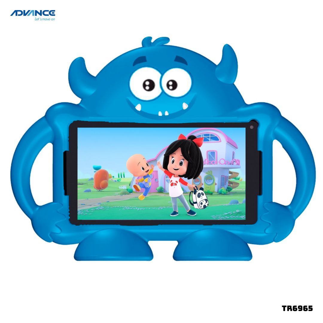 TABLET PARA NIÑOS ADVANCE PRIME 7 PULGADAS 2GB RAM 32GB ROM - TR6965 + CASE ALIEN AZUL